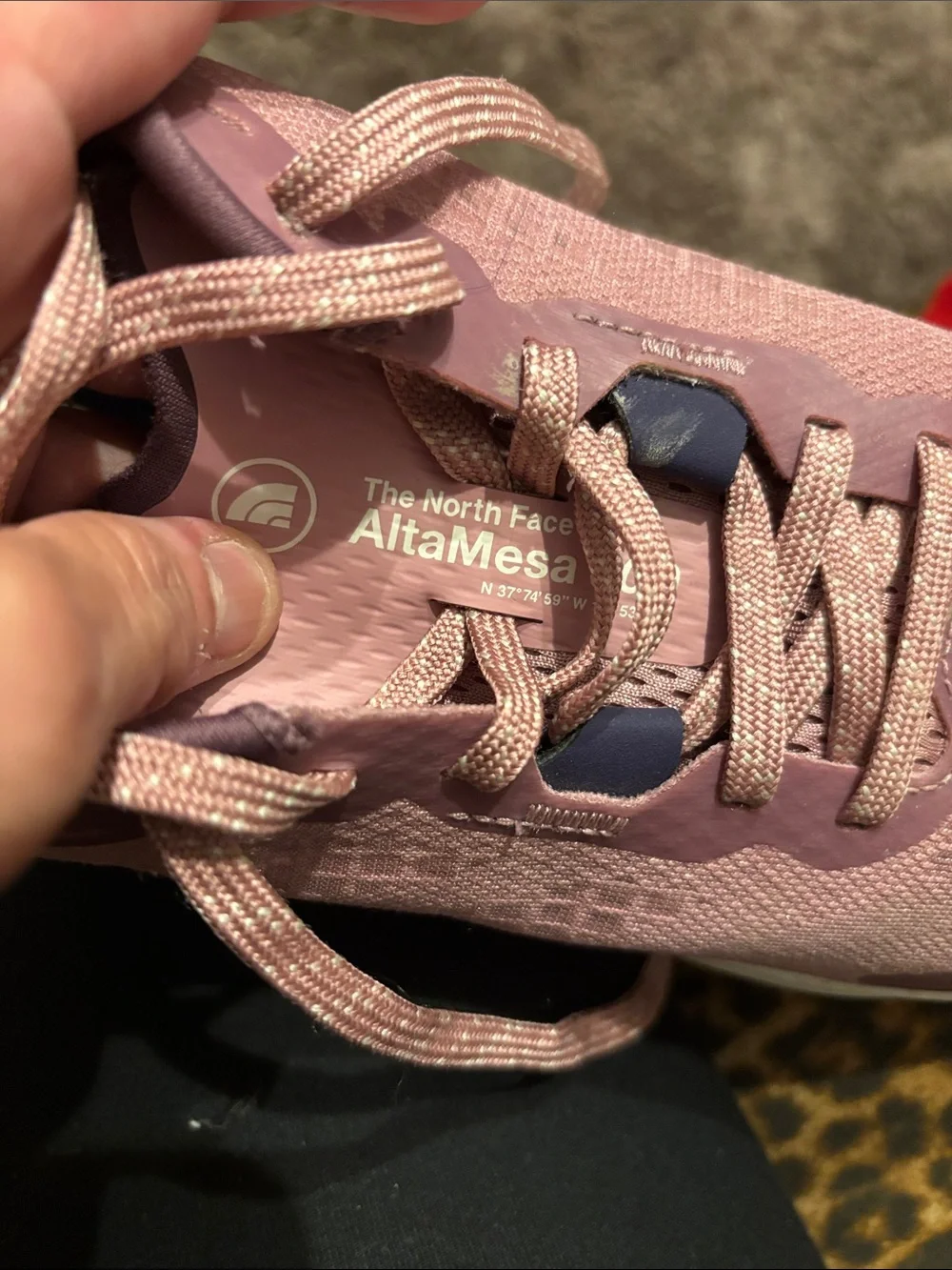 The North Face AltaMesa Women’s Rose Pink Trail Sneakers